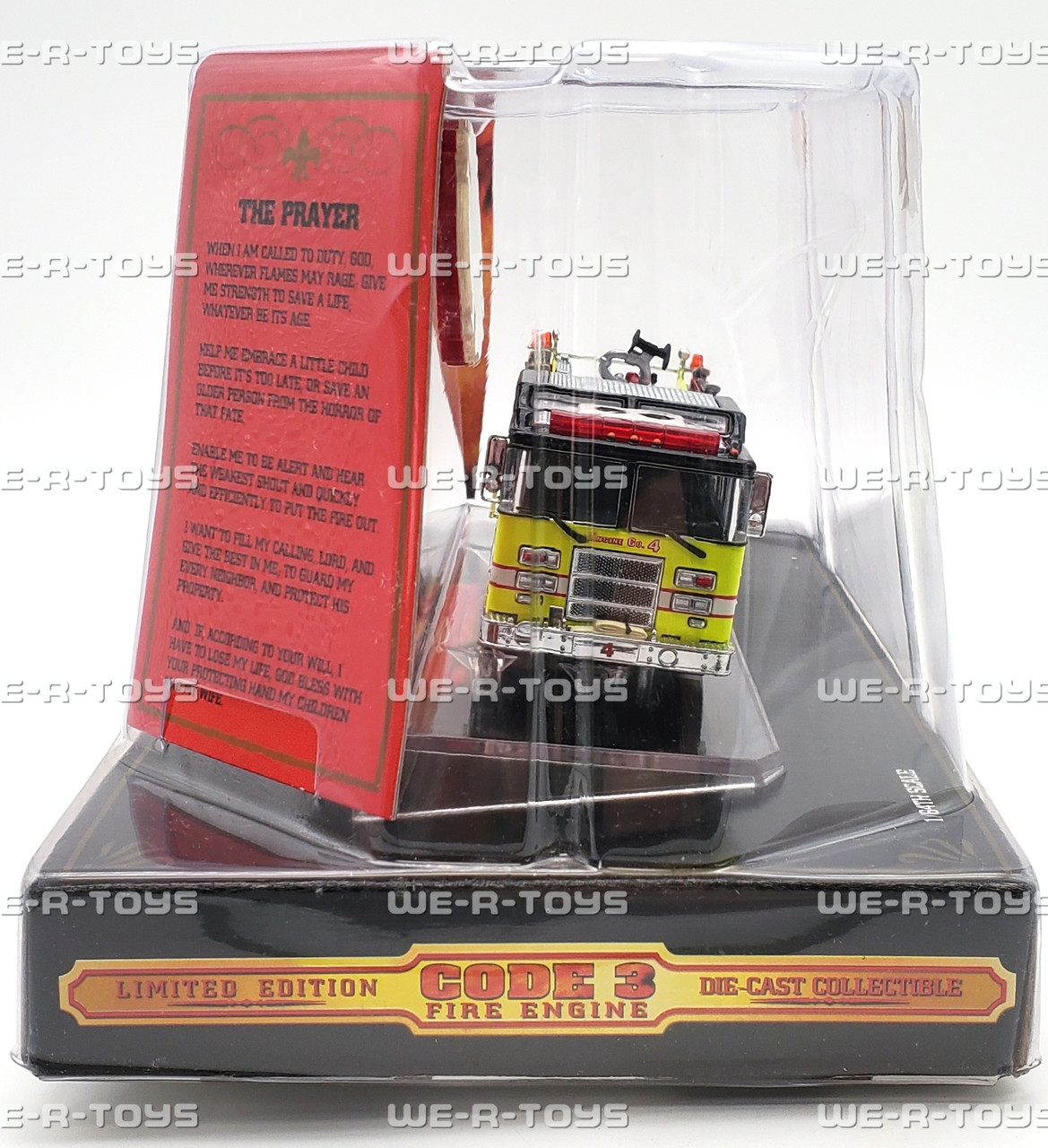 Code 3 Toy Fair Pierce Dash Side Mount Pumper Fire Engine