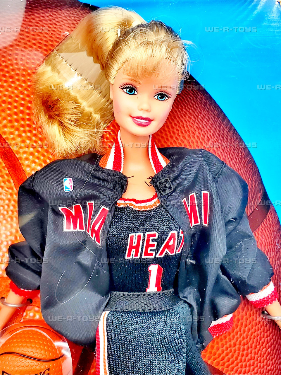 Barbie NBA Miami Heat Doll 1998 Mattel 20694 - We-R-Toys