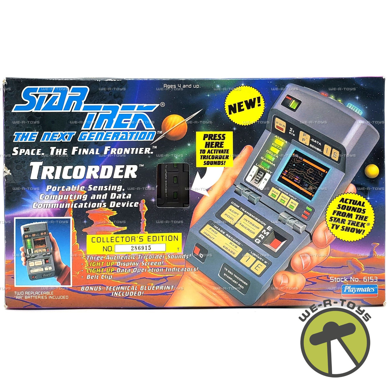 Star Trek The Next Generation Tricorder Communication Device 1993