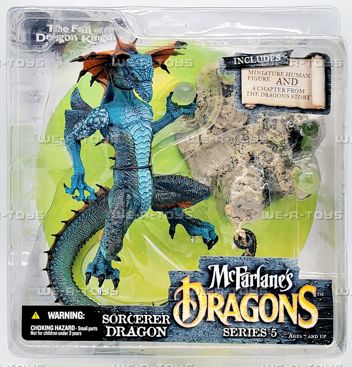 Mcfarlane's Dragons Series 5 Sorcerer Dragon Clan Action Figure