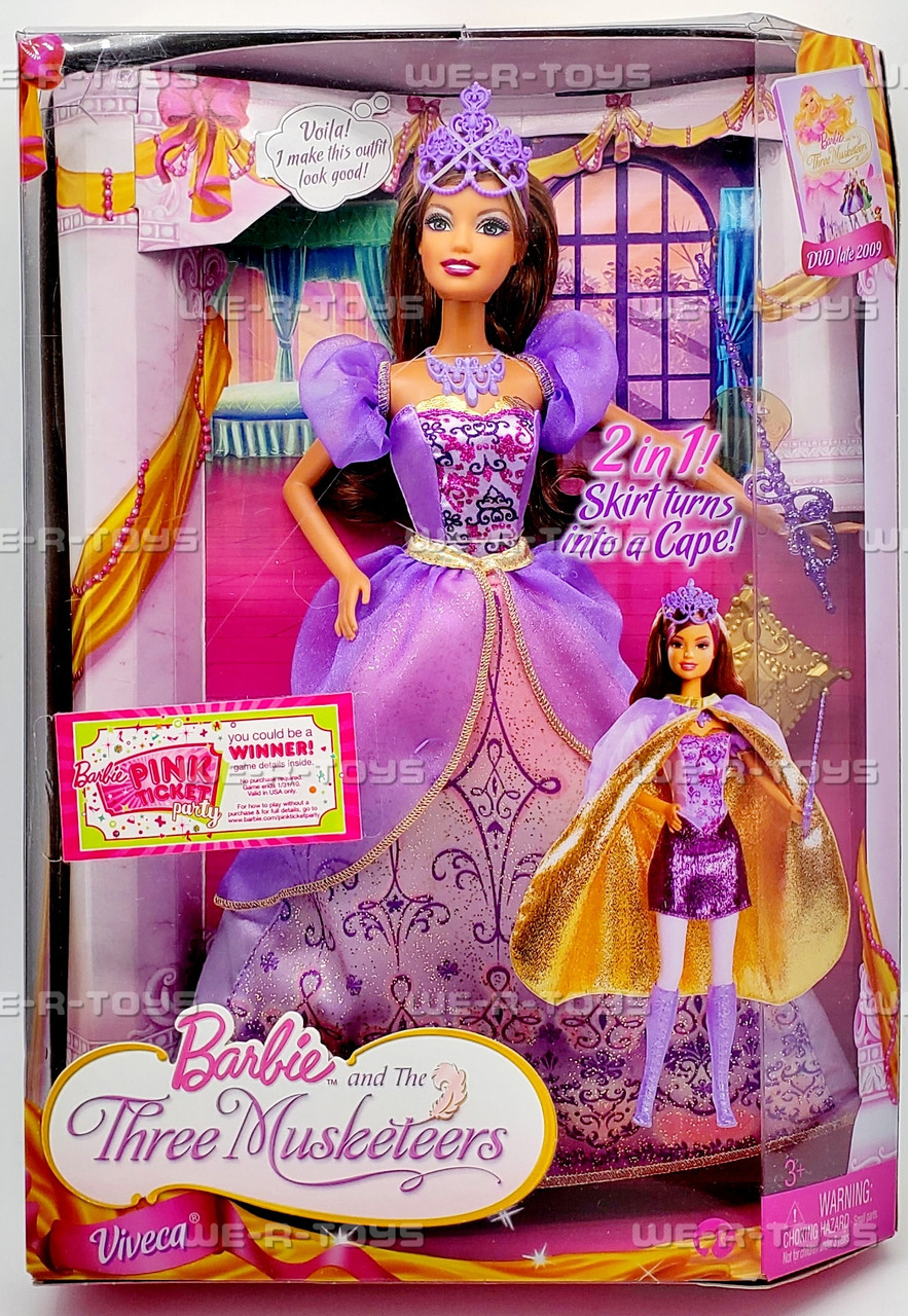 Barbie and The Three Musketeers Viveca Doll 2008 Mattel P6157 - We