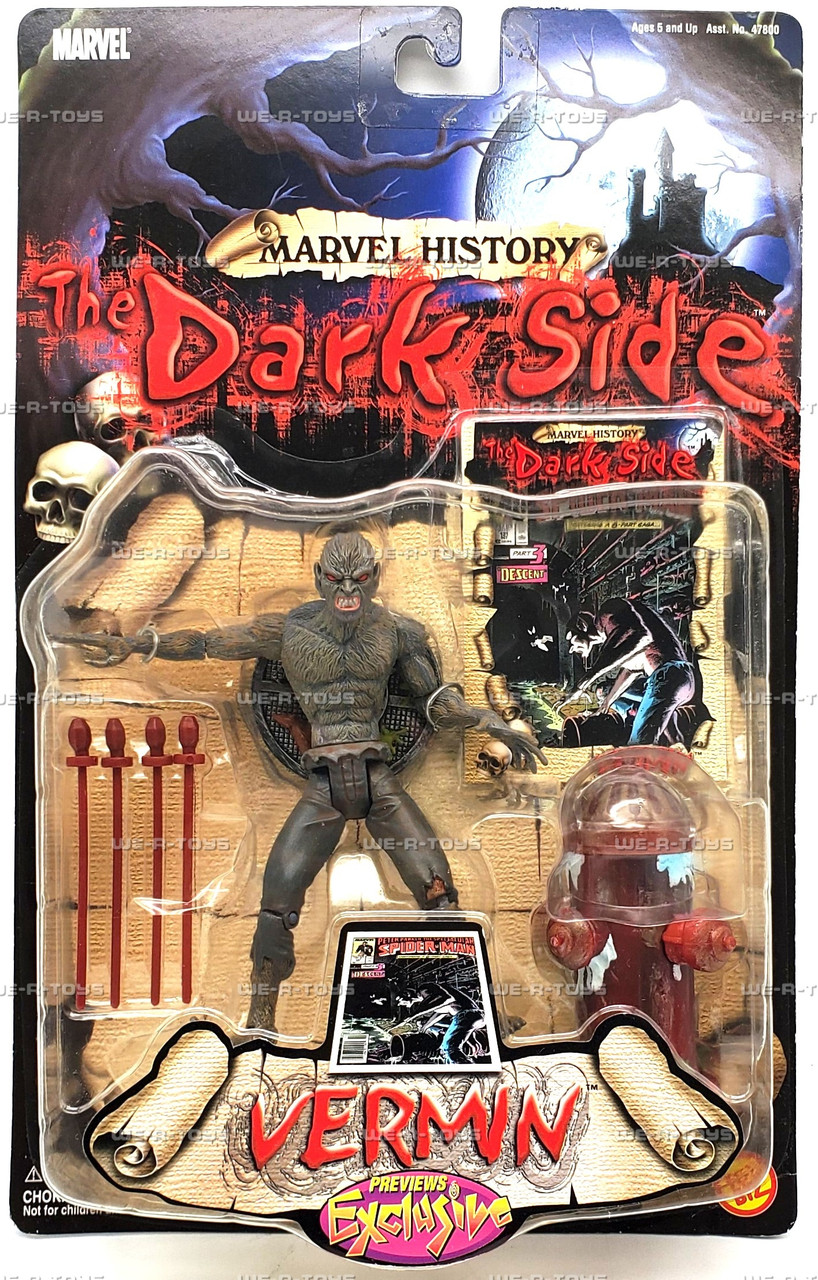 Marvel History The Dark Side Vermin Action Figure 2000 Toy Biz