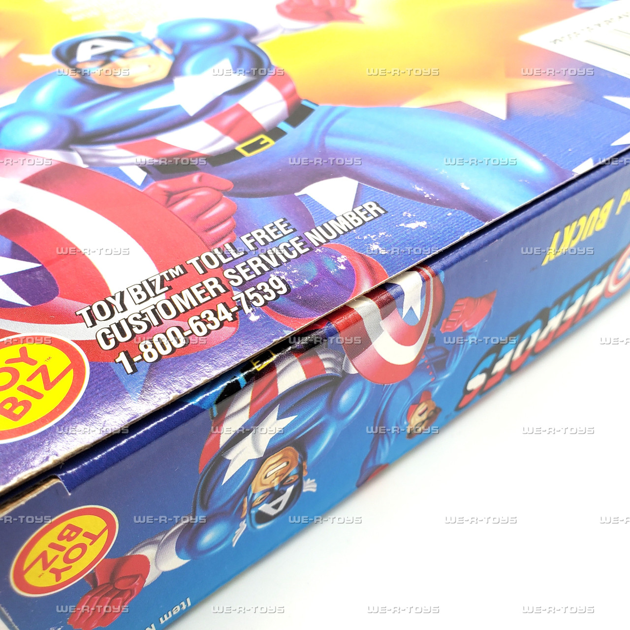 Marvel Comics American Heroes Captain America & Bucky Figures 1998