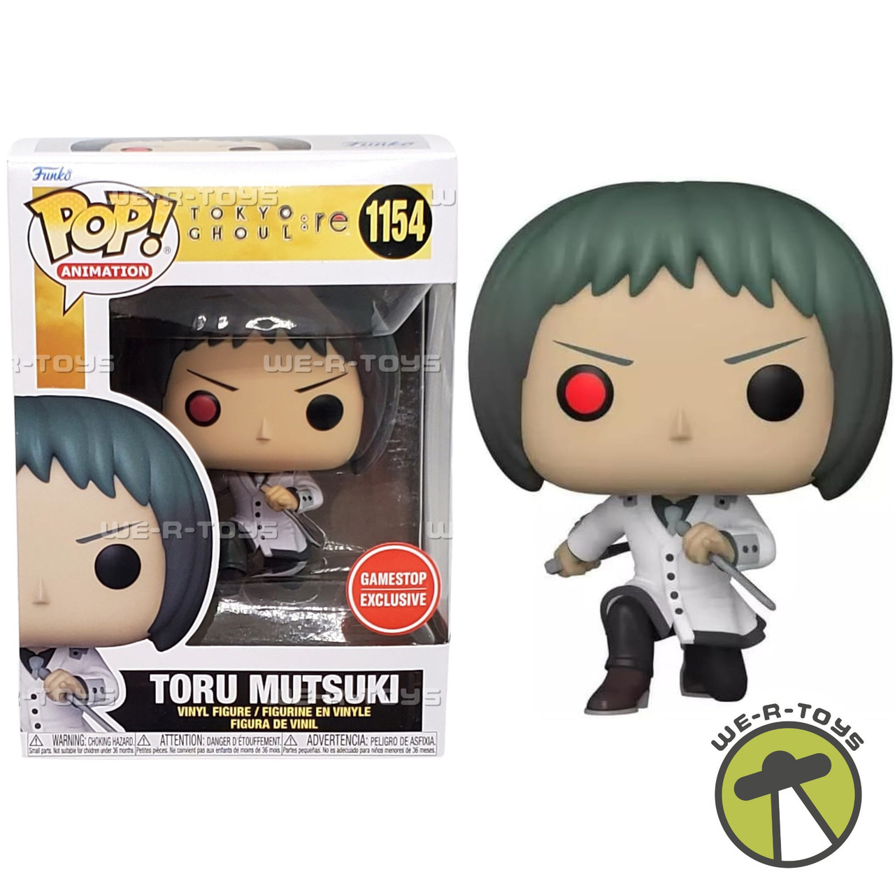 Funko Pop Animation 1154 Tokyo Ghoul Toru Mutsuki Vinyl