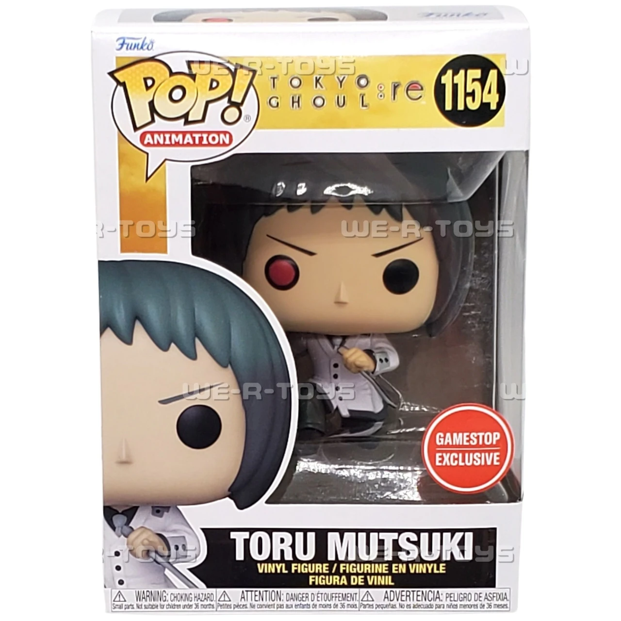 Funko POP! Animation: Tokyo Ghoul: Re - Toru Tooru Mutsuki - Tokyo Ghoul:Re - Figuras Miniaturas Coleccionables Para Exhibición - Idea De Regalo - Mercancía Oficial - Juguetes Para Niños Y Adultos Funko POP! Animation: Tokyo Ghoul: Re - Toru Tooru Mutsuki - Tokyo Ghoul:Re - Figuras Miniaturas Coleccionables Para Exhibición - Idea De Regalo - Mercancía Oficial - Juguetes Para Niños Y Adultos