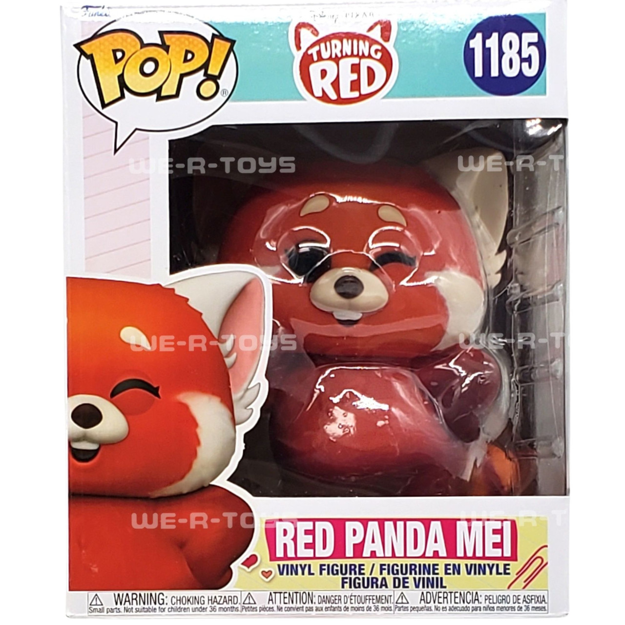 Funko Pop 1185 Disney Pixar Turning Red Red Panda Mel Vinyl Figure