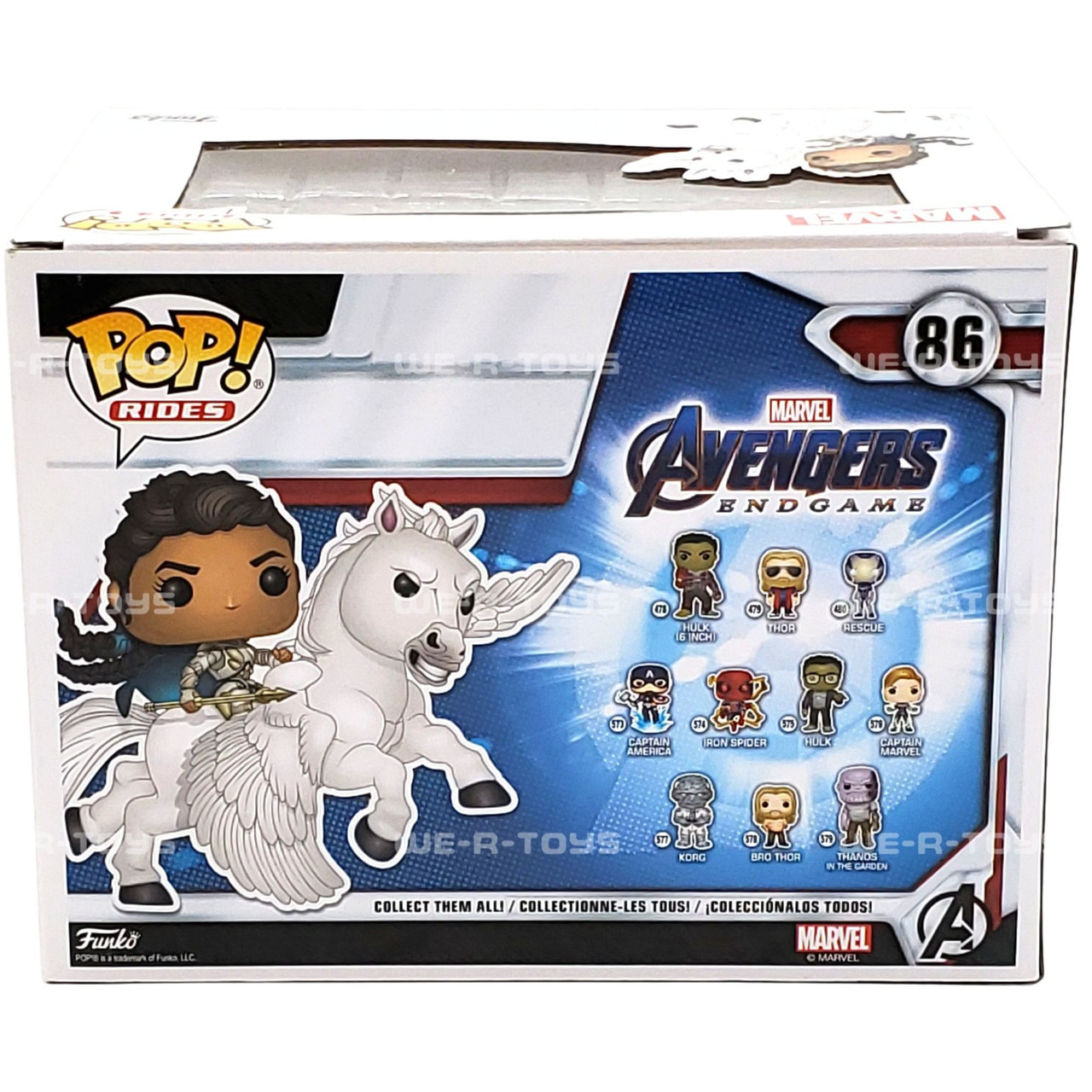 Funko Pop Rides 86 Avengers Endgame Valkyrie's Flight Bobble-Head