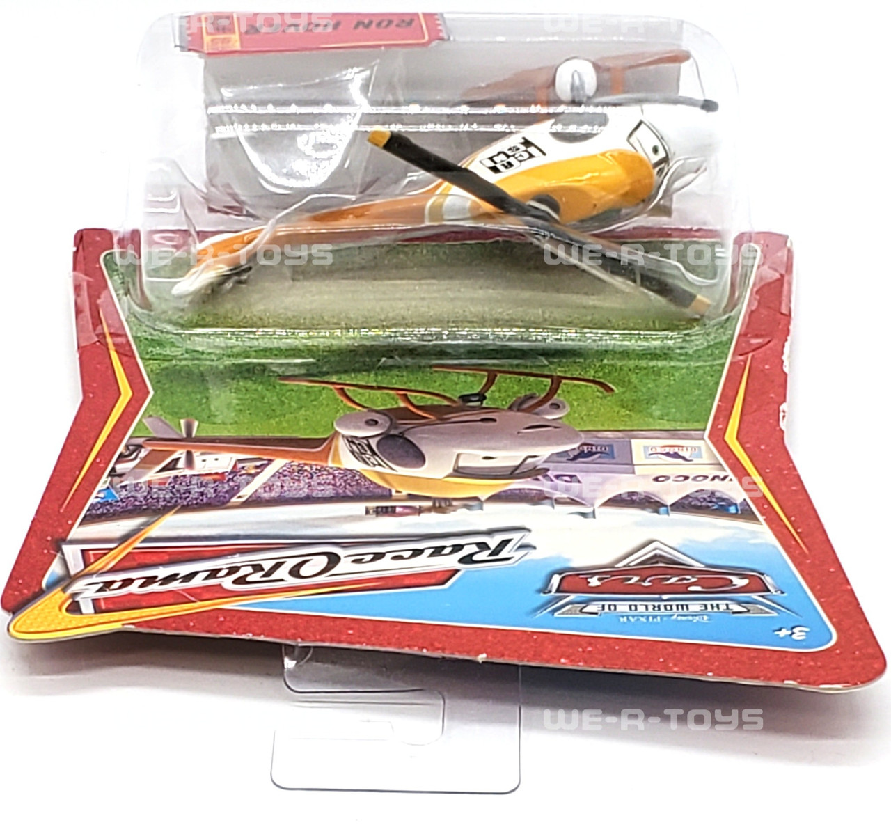Disney Pixar World of Cars Race O Rama Ron Hover 1:55 Die Cast