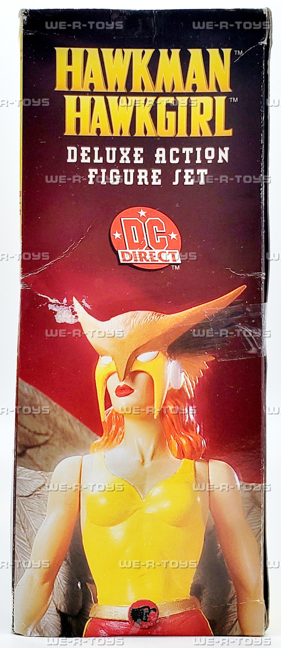 DC Hawkman and Hawkgirl Deluxe Action Figure Set by DC Direct - We