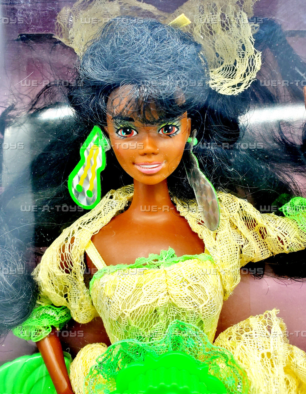 Barbie Lights and Lace Christie Doll African American 1990 Mattel