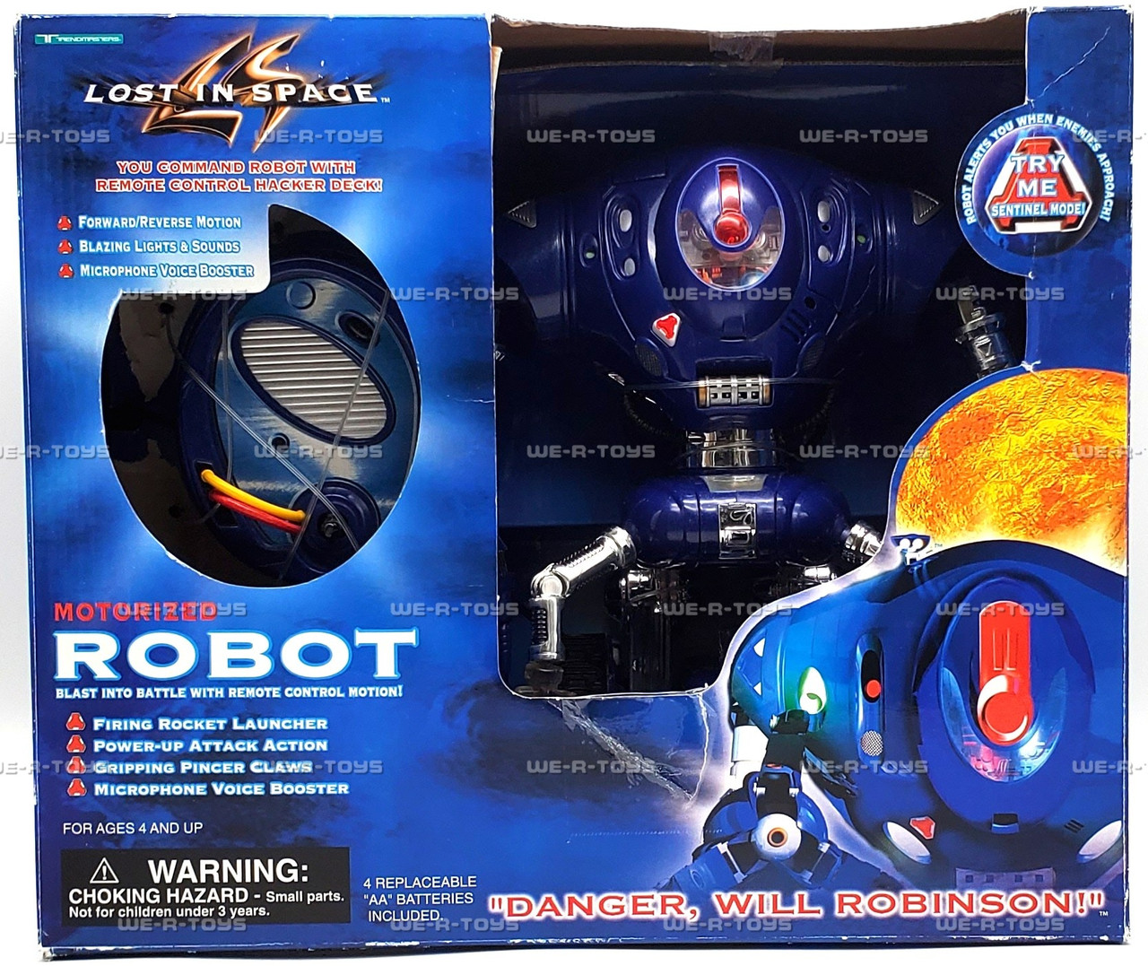 Lost in Space Total Control Motorized Robot w/ Remote 1997
