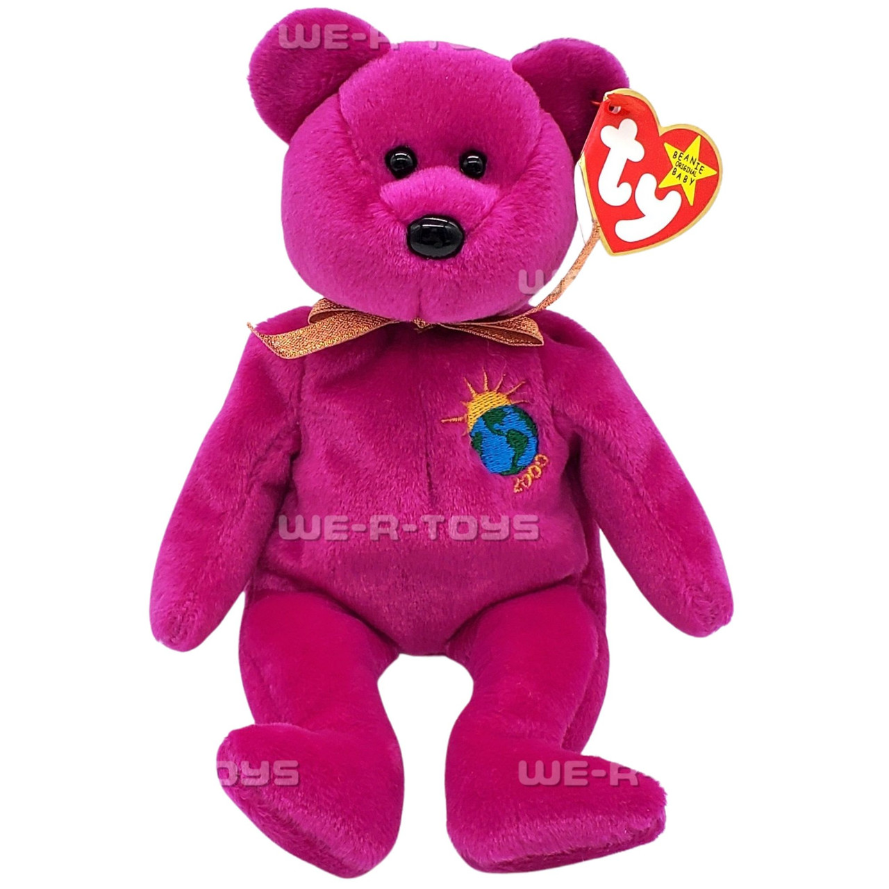 Beanie Babies Millennium 2000 Plush Bear by Ty - We-R-Toys