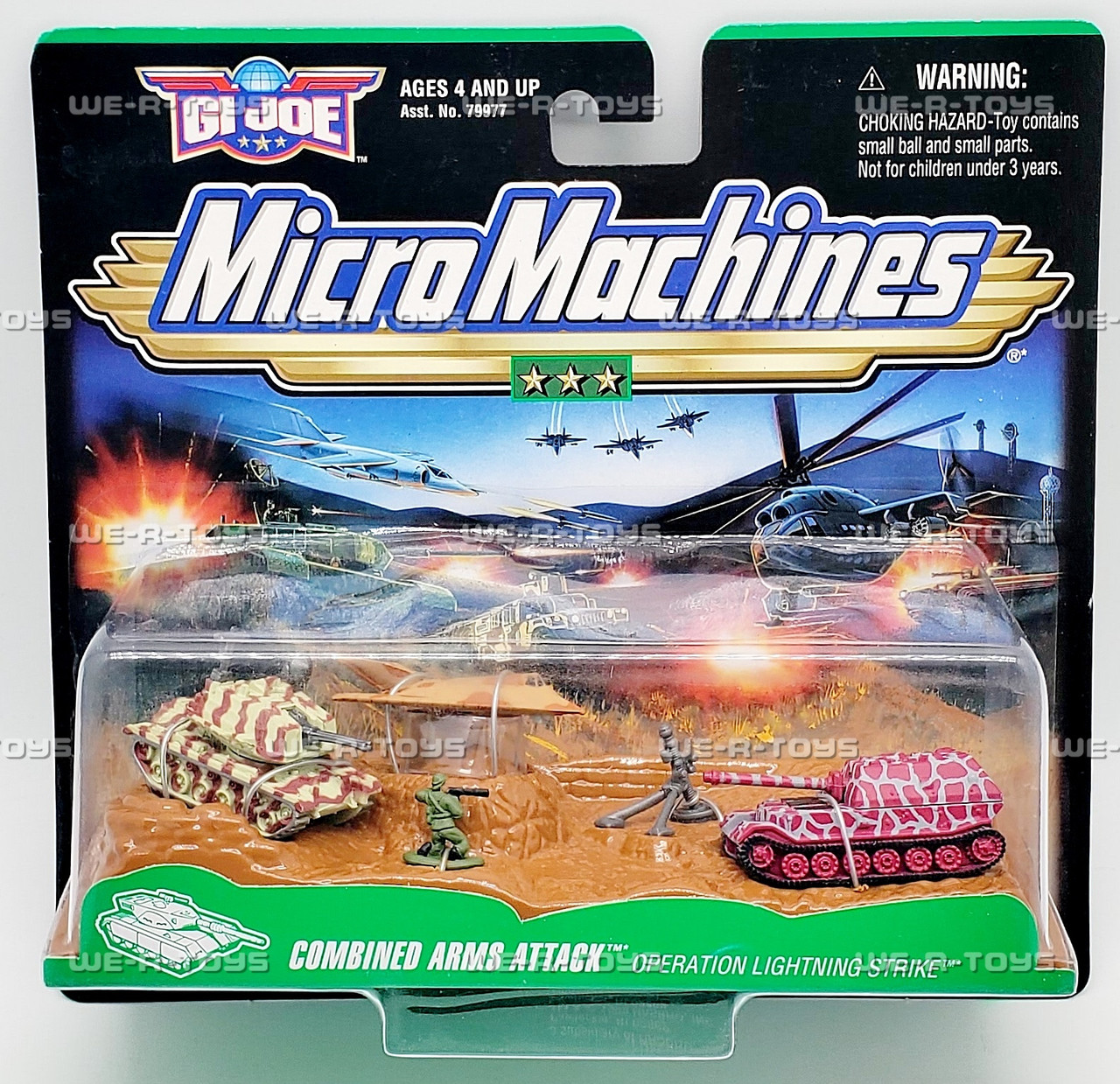 Micro Machines G.I. Joe Combined Arms Attack Vehicles 1999 Hasbro