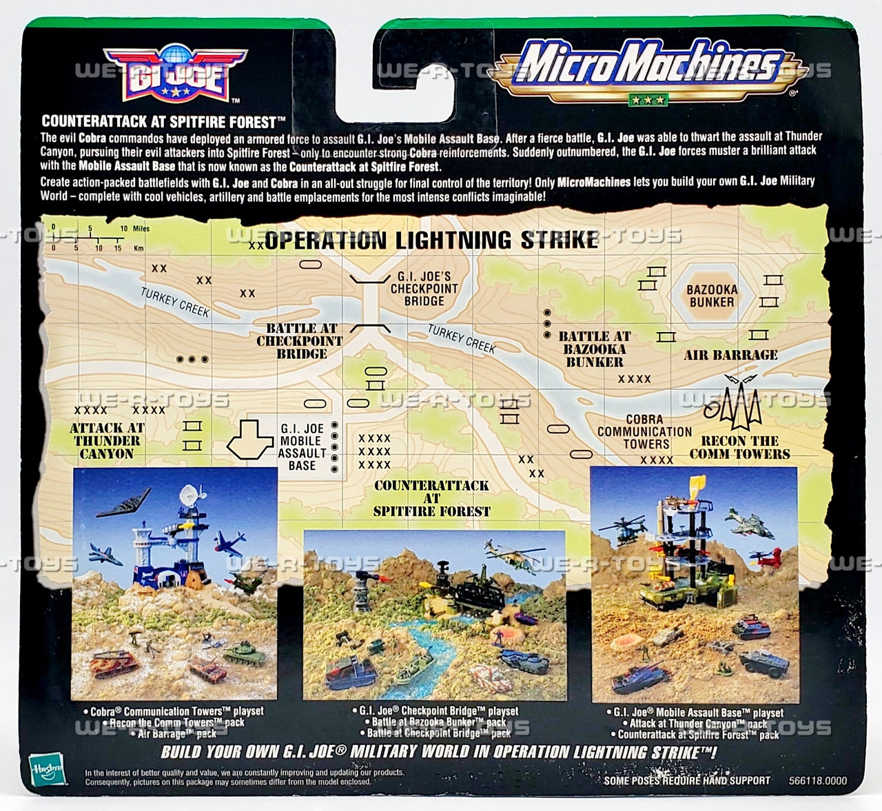 Micro Machines G.I. Joe Combined Arms Attack Vehicles 1999 Hasbro