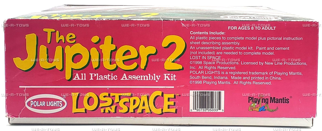 Lost in Space The Jupiter 2 All Plastic Assembly Kit 1998 Polar