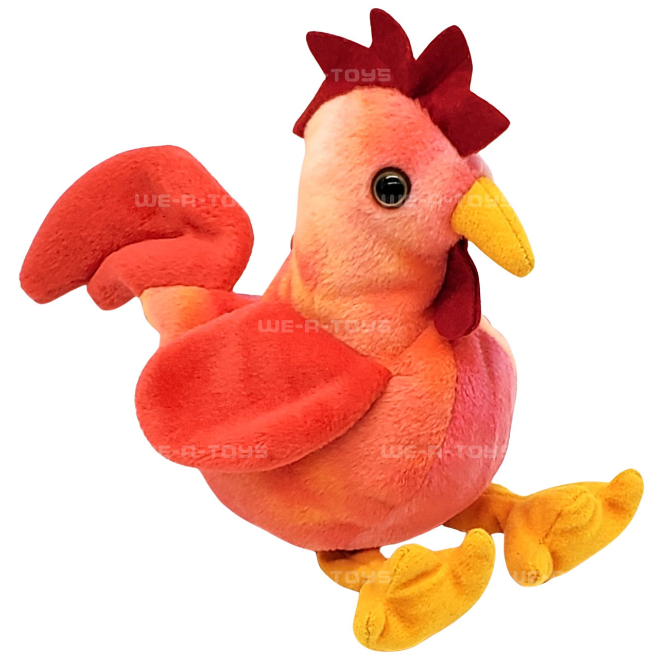 Ty Beanie Babies Strut/Doodle the Rooster Plush 1996 - We-R-Toys