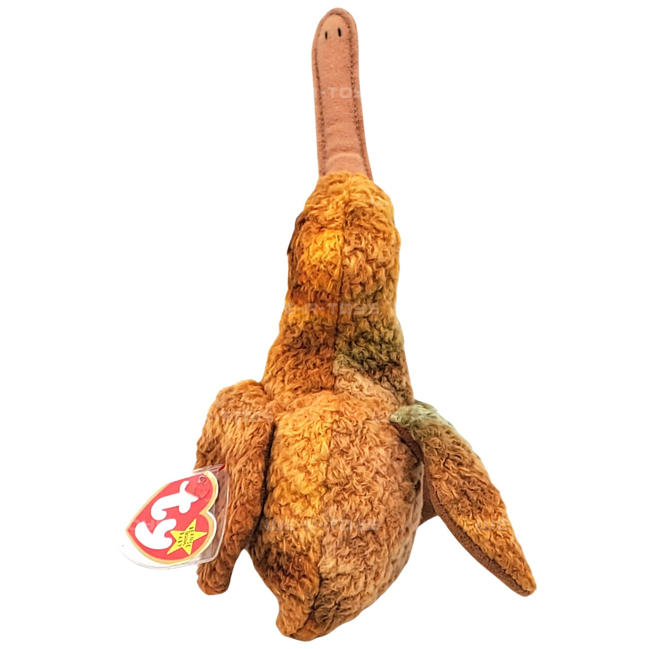 Ty Beanie Babies Beak the Kiwi Bird Plush 1998 - We-R-Toys