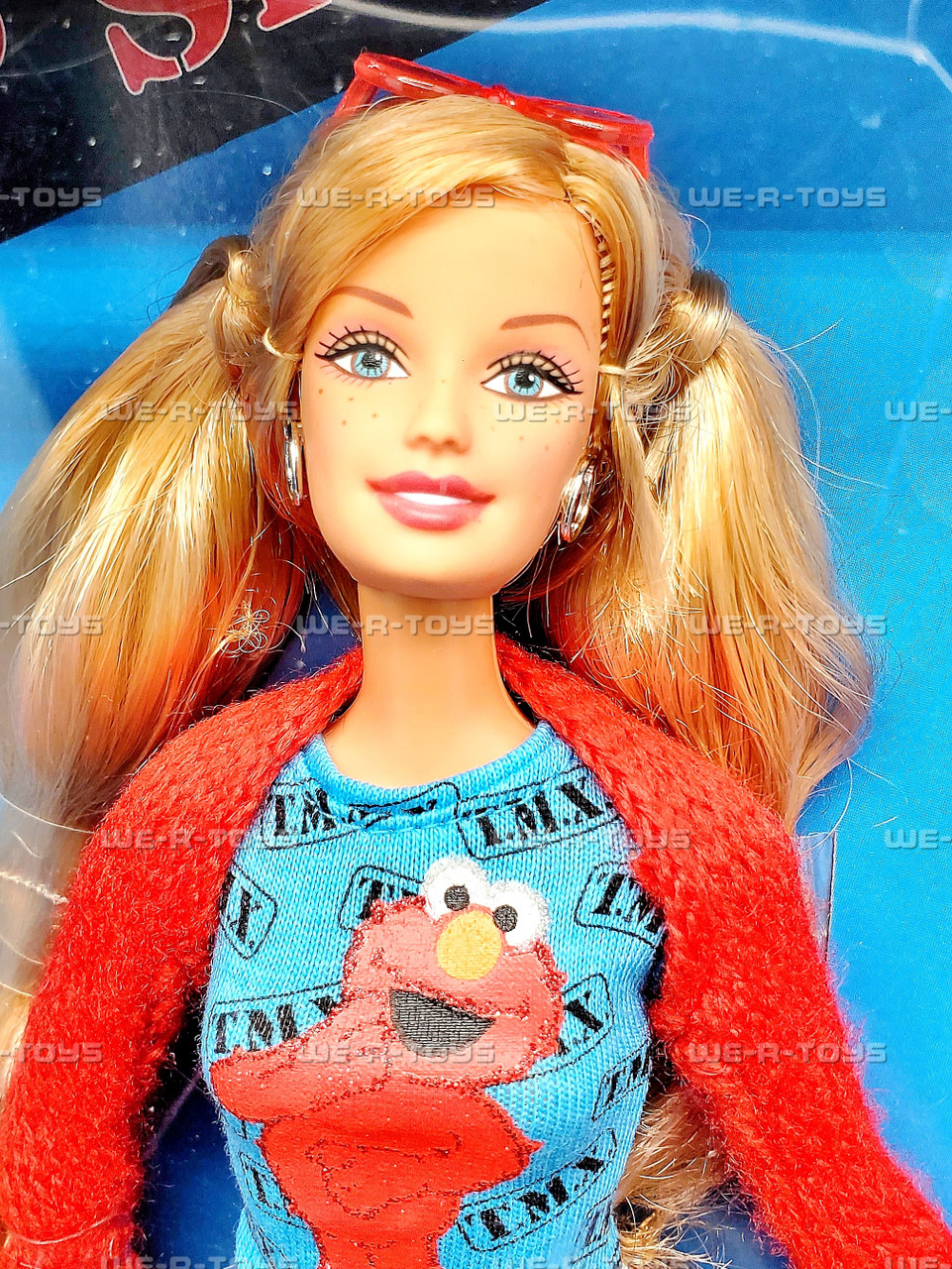 Barbie Sesame Street Tickle Me Elmo Doll 2006 Mattel K5499 - We-R-Toys
