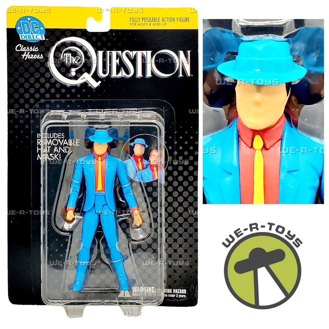 DC Classic Heroes The Question Action Figure DC Direct 23335 - We