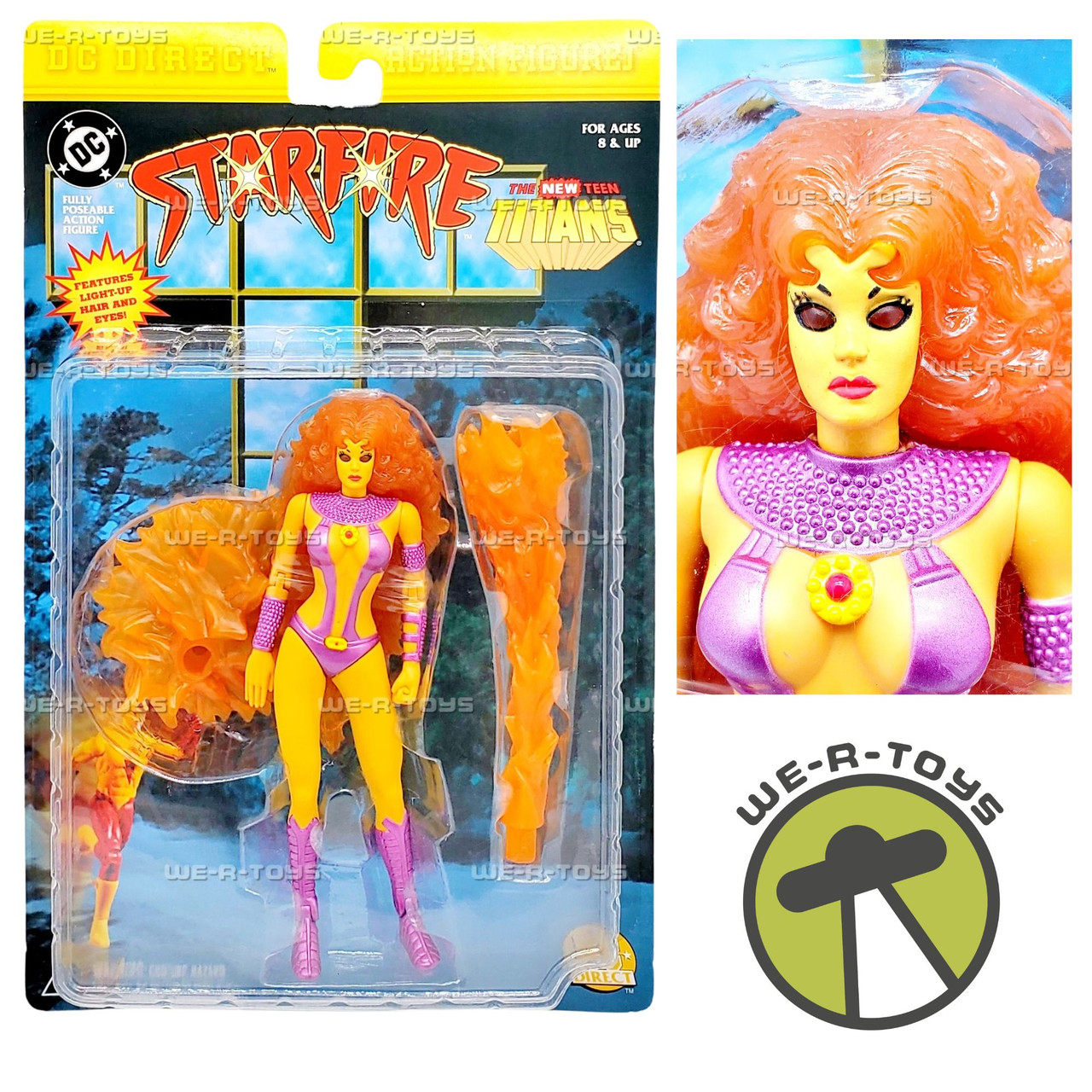 DC The New Teen Titans Starfire Action Figure 2000 DC Direct - We