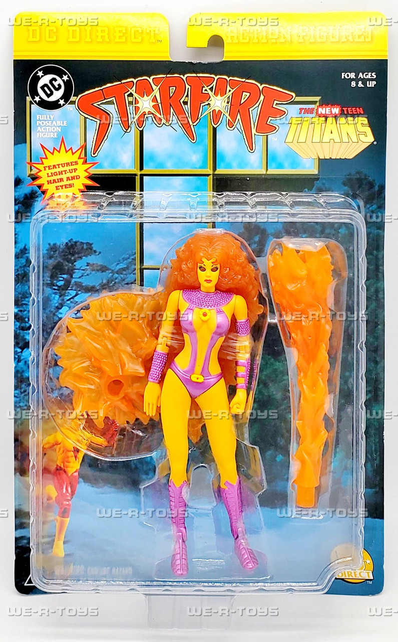 DC The New Teen Titans Starfire Action Figure 2000 DC Direct - We