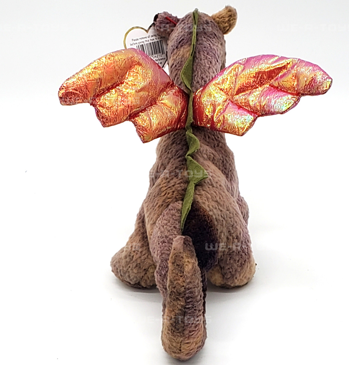 Ty Beanie Babies Scorch the Dragon Plush 1998 - We-R-Toys