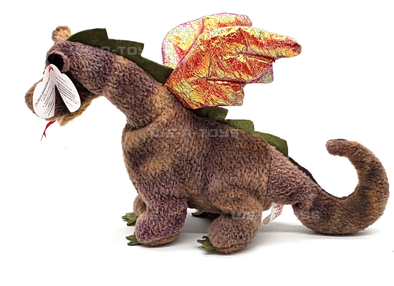 Ty Beanie Babies Scorch the Dragon Plush 1998 - We-R-Toys