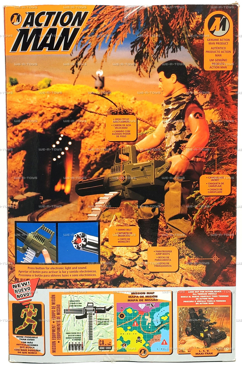 Action Man Cannon Assault with Electronic Gun Action Figure