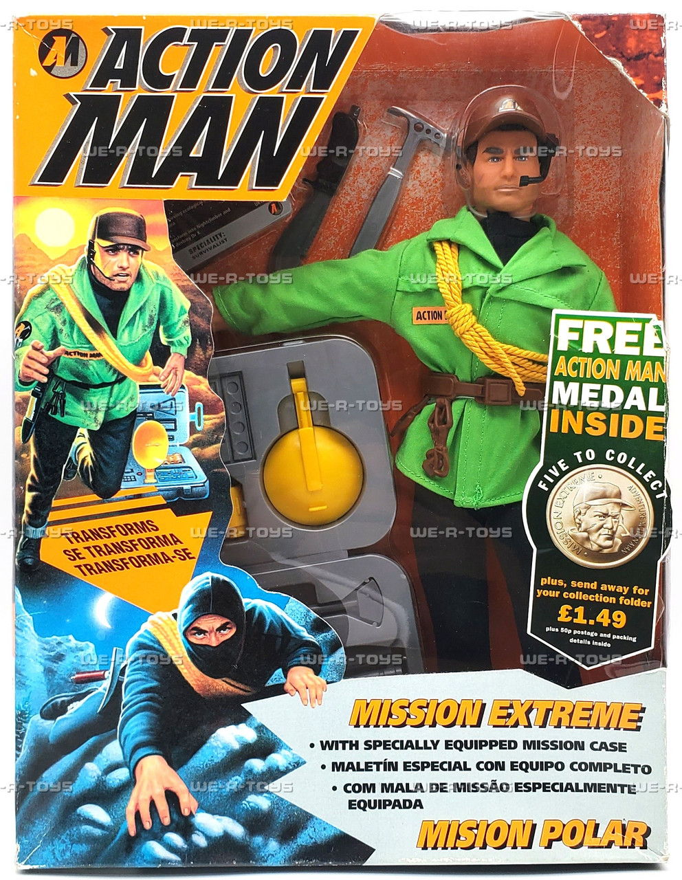 Action Man Mission Extreme with Mission Case Action Figure