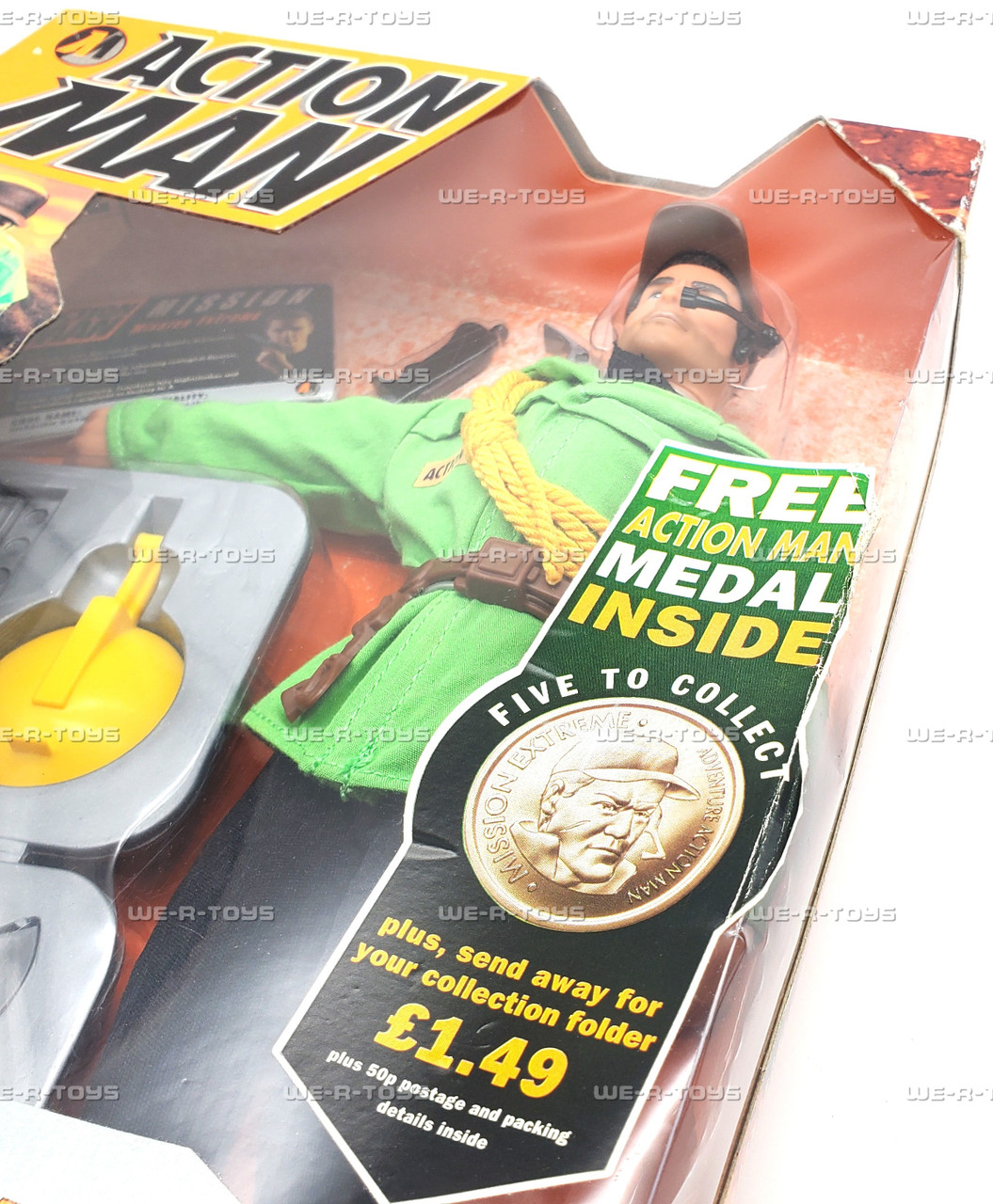 【激レア】MAN WITH A MISSION ロゴキャニスター2個セット Action Man Mission Extreme with Mission Case Action Figure 1994