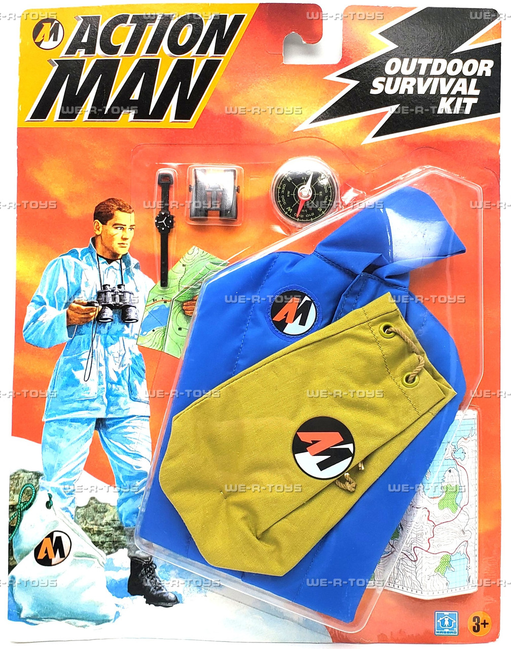 Action Man Outdoor Survival Kit Accessory Set 1993 Hasbro #12756