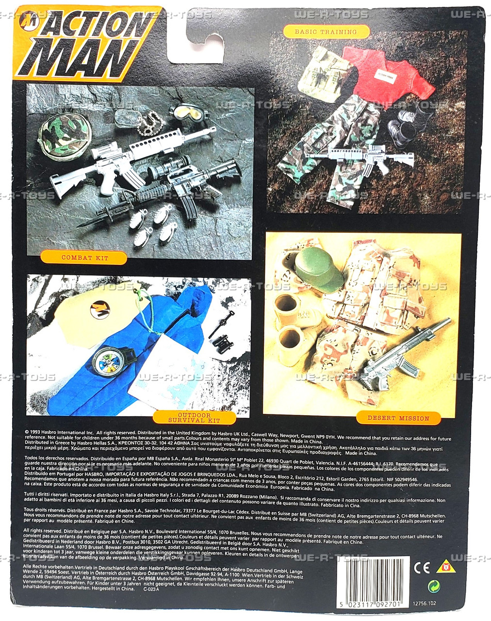 Action Man Outdoor Survival Kit Accessory Set 1993 Hasbro #12756
