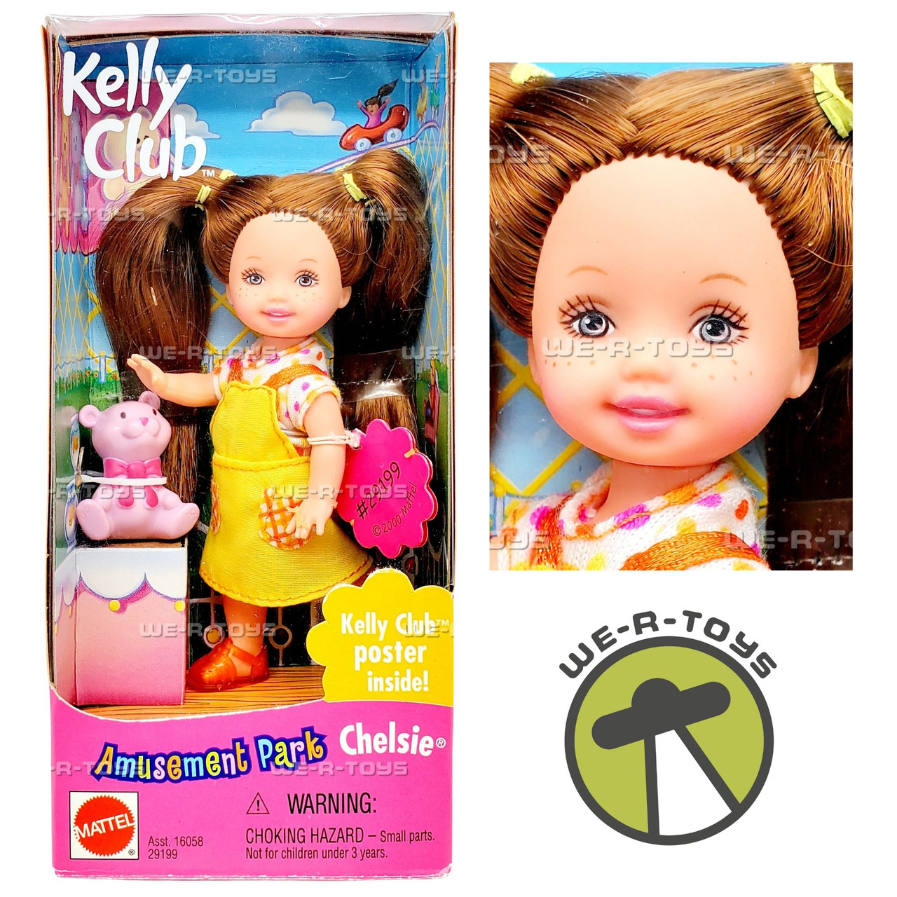 Barbie Kelly Club Amusement Park Chelsie Doll 2000 Mattel 29199