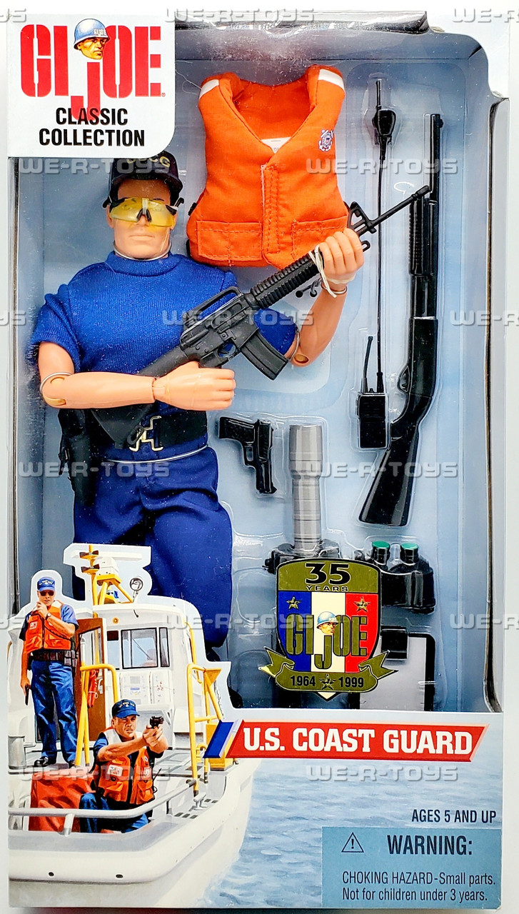 G.I. Joe Classic U.S. Coast Guard Black Hair Action Figure 1998