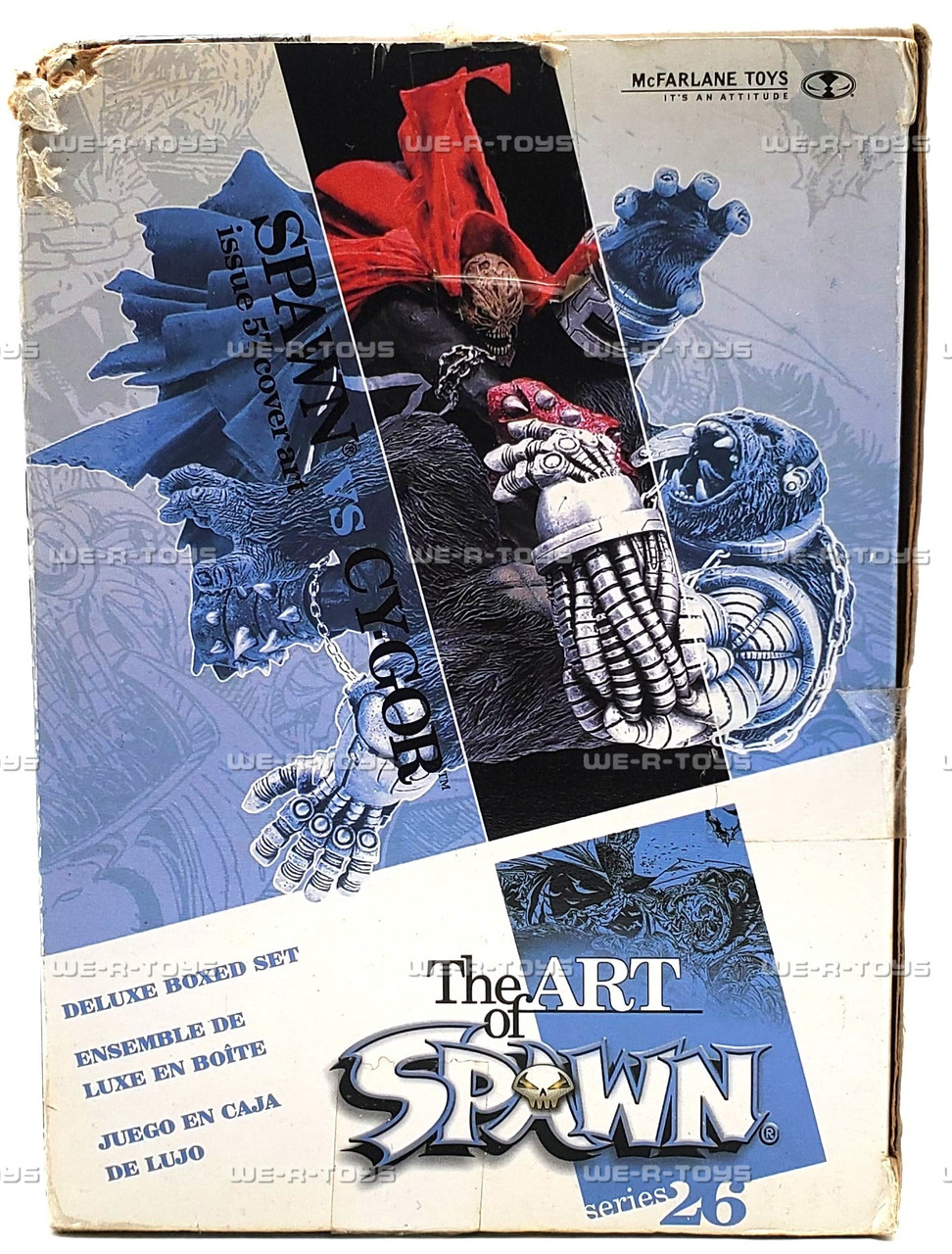 The Art of Spawn Series 26 Spawn vs Cy-Gor Deluxe Boxed Set 2004