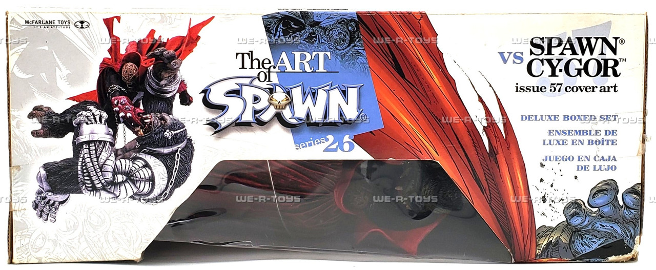 The Art of Spawn Series 26 Spawn vs Cy-Gor Deluxe Boxed Set 2004