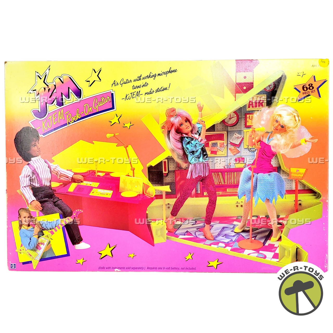 Jem KJEM Rock-On Guitar Playset 1987 Hasbro 4095 NRFB - We-R-Toys