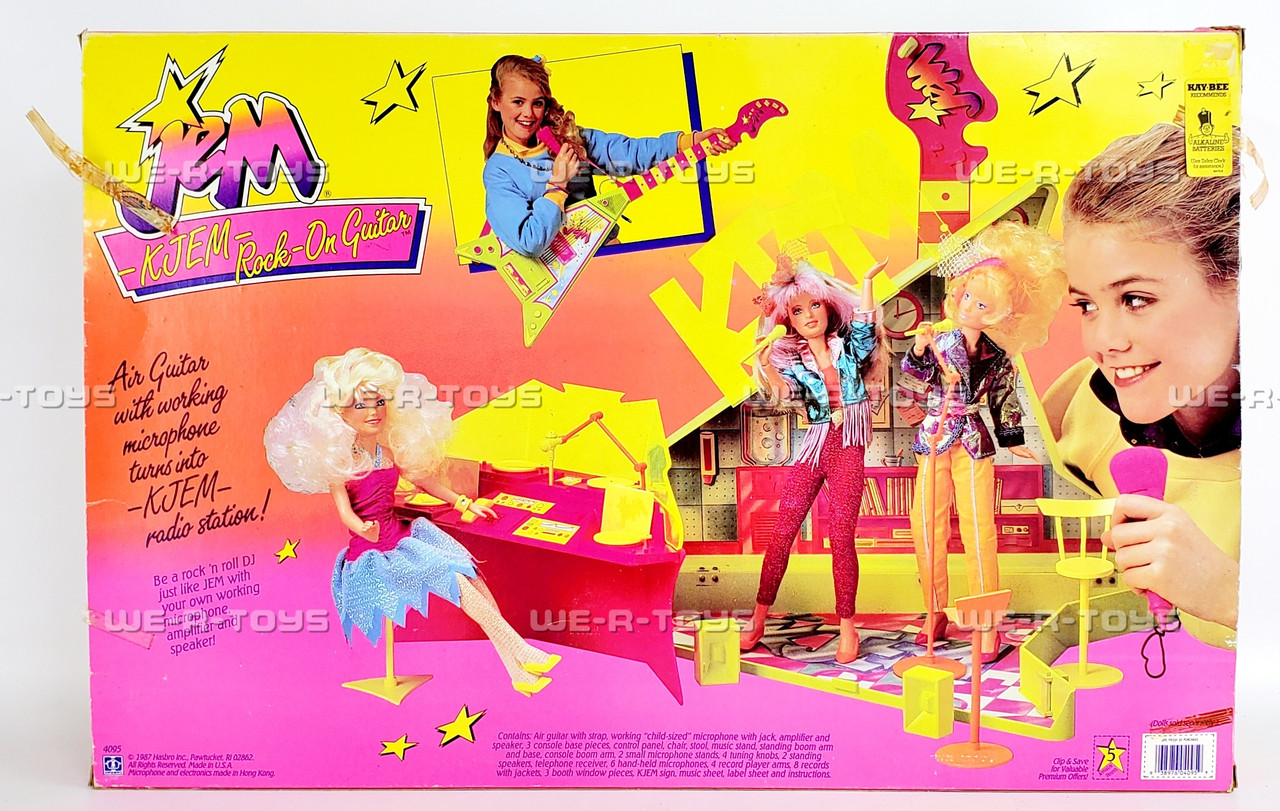 Jem KJEM Rock-On Guitar Playset 1987 Hasbro 4095 NRFB - We-R-Toys