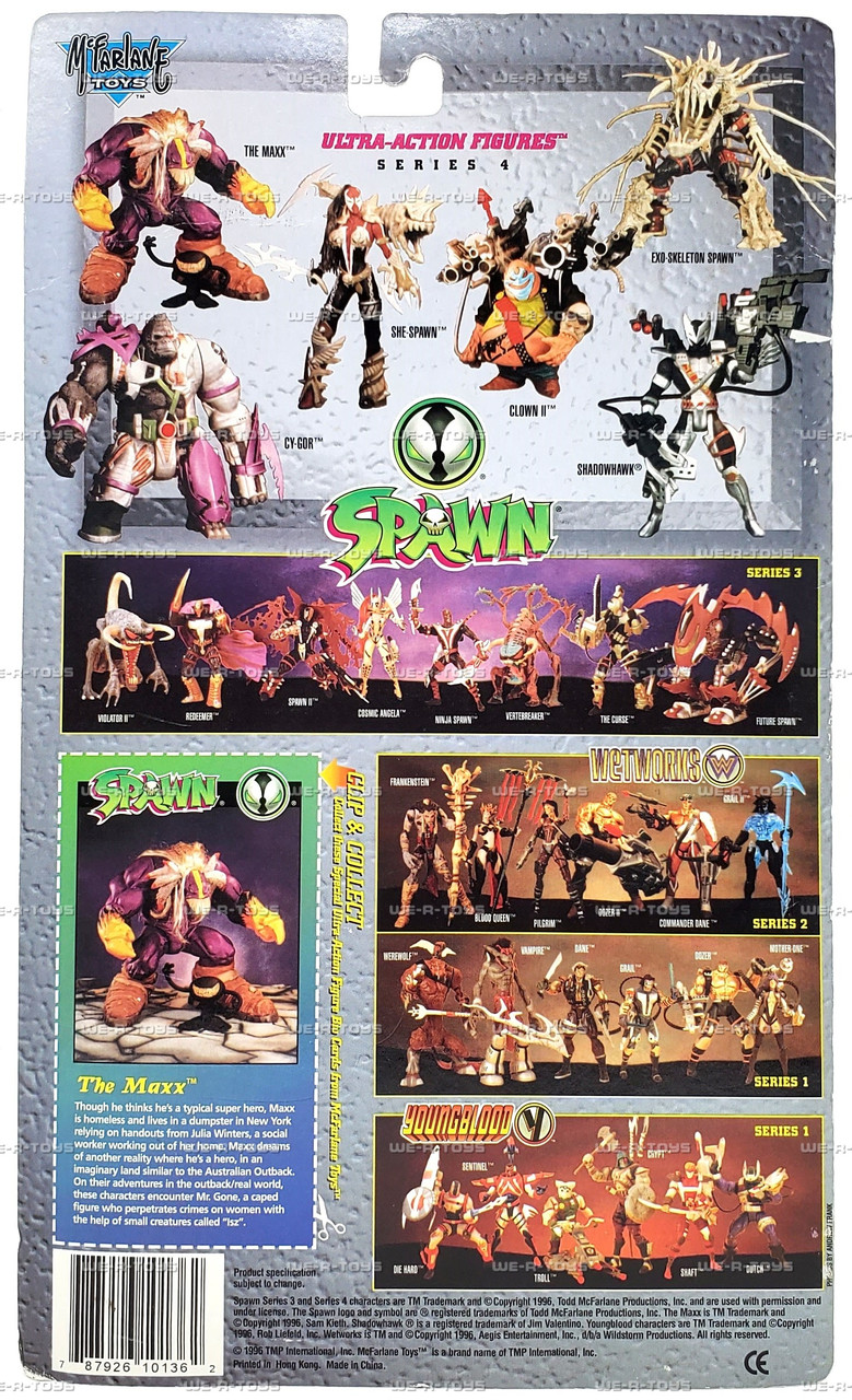 Spawn Sam Keith's The Maxx Deluxe Edition Ultra Action Figures