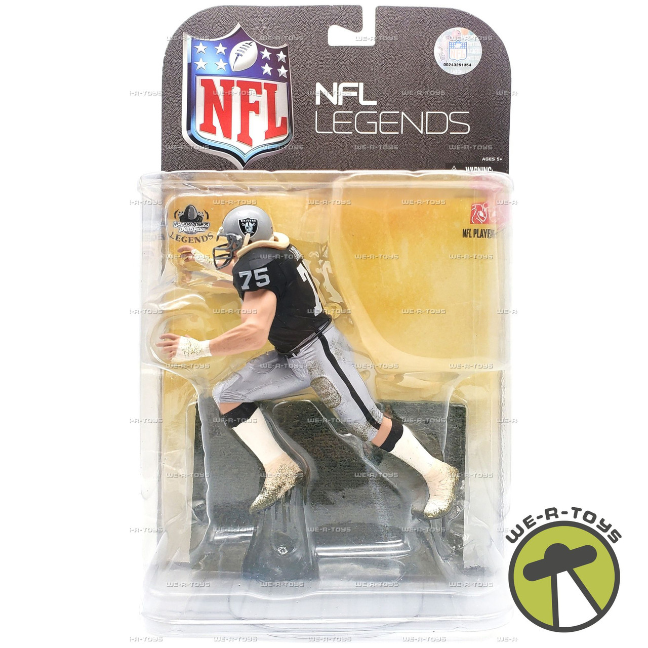 NFL Legends Oakland Raiders Howie Long Figure 2008 McFarlane 74474