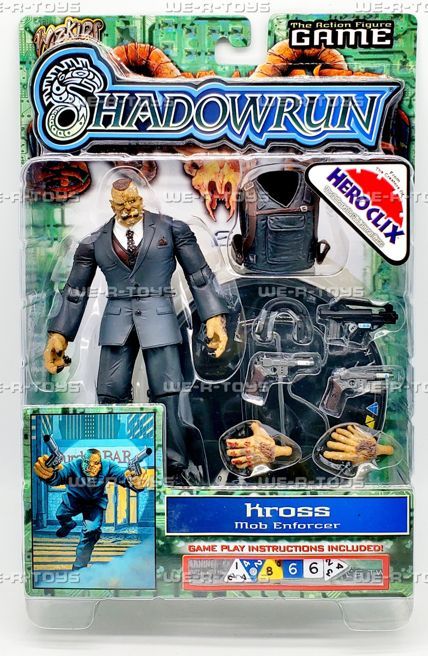 WizKids Shadowrun Duels シャドウラン　　5体セット TMP] WizKids Announce Shadowrun Duels, First Action Figure Game