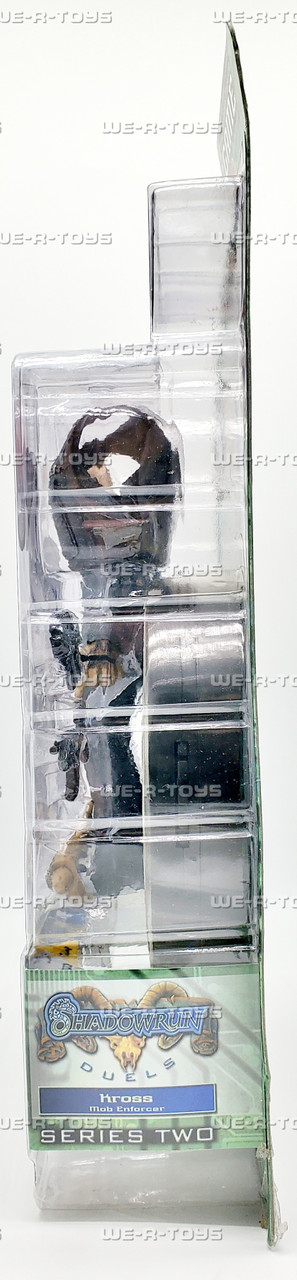 Shadowrun Kross Mob Enforcer Hero Clix Action Figure 2003