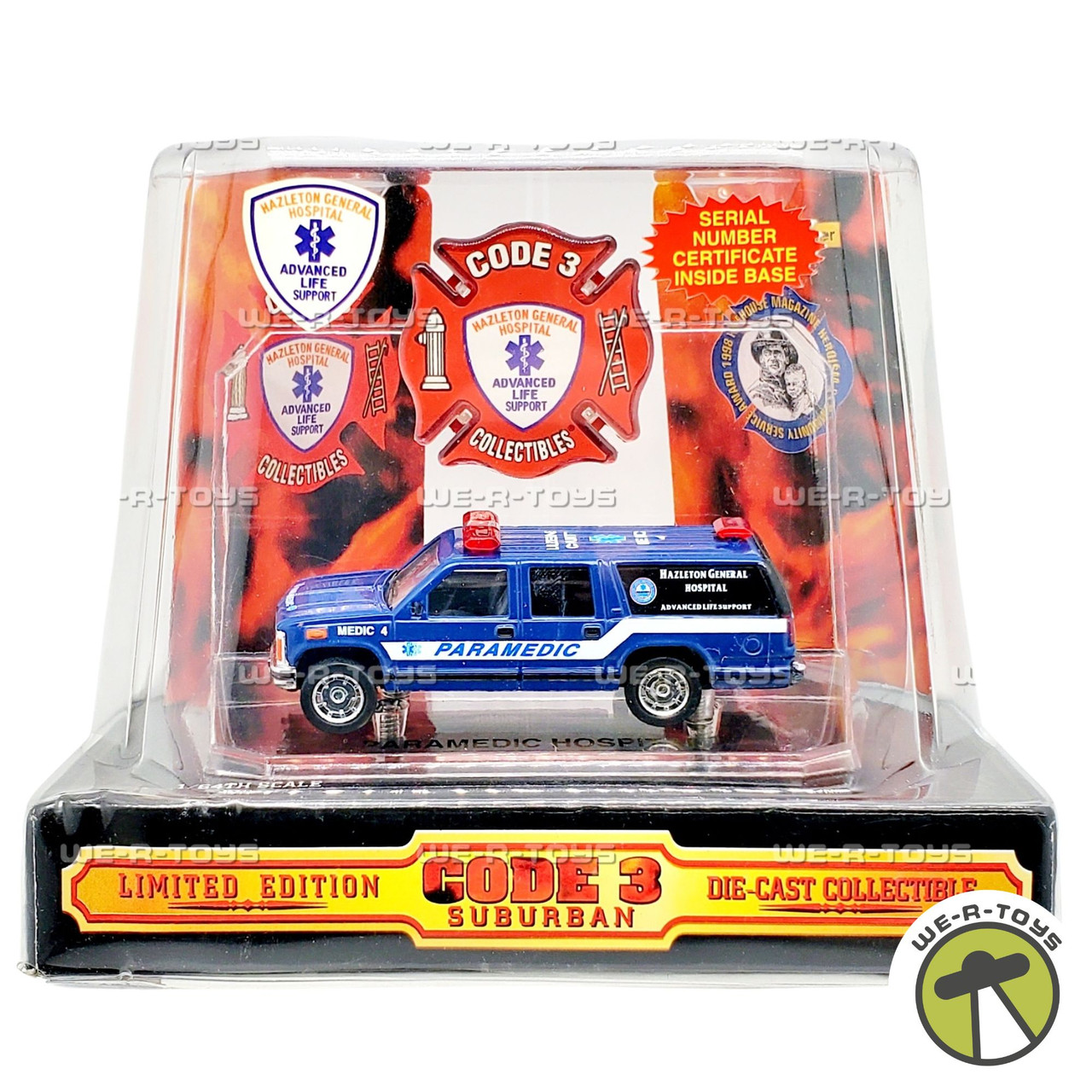 CODE 3 EMS CHICAGO FIRE DEPT FORD E 350 AMBULANCE #12056