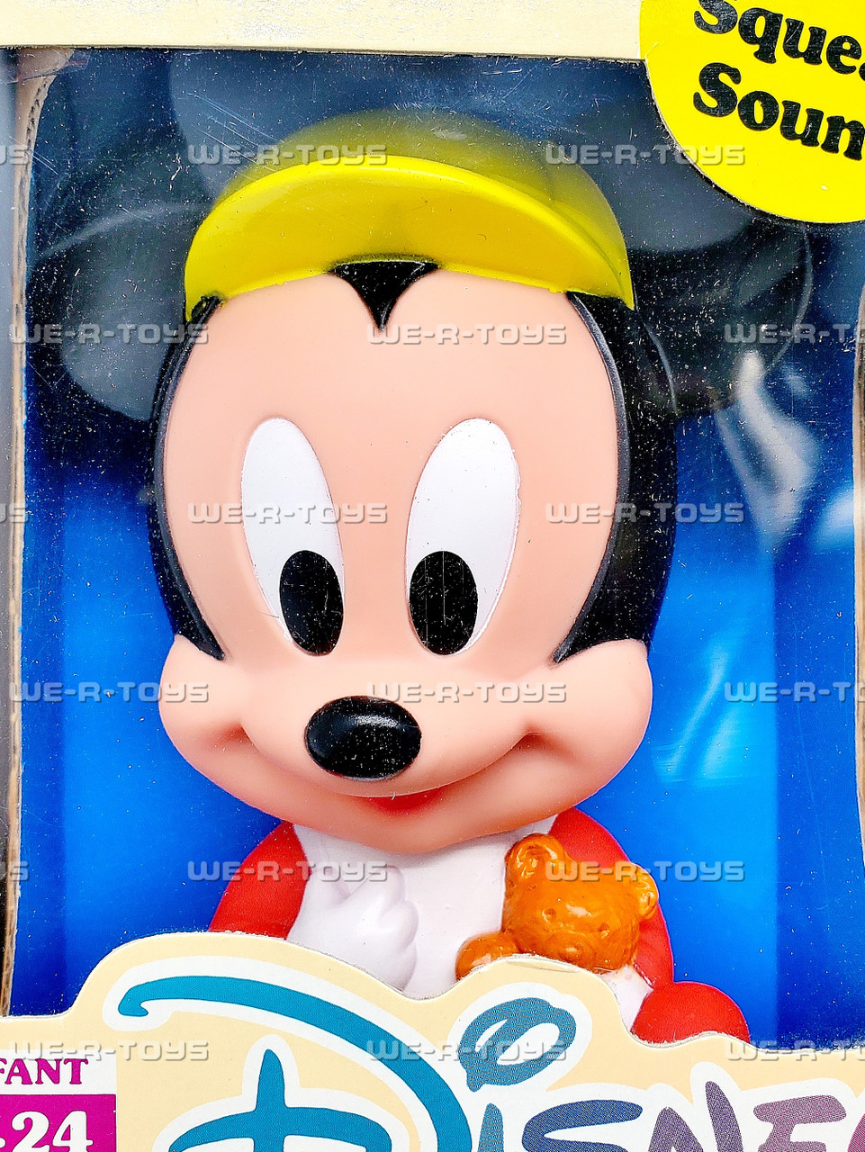Disney Baby Mickey Mouse and Baby Minnie Mouse Squeezies Lot of 2