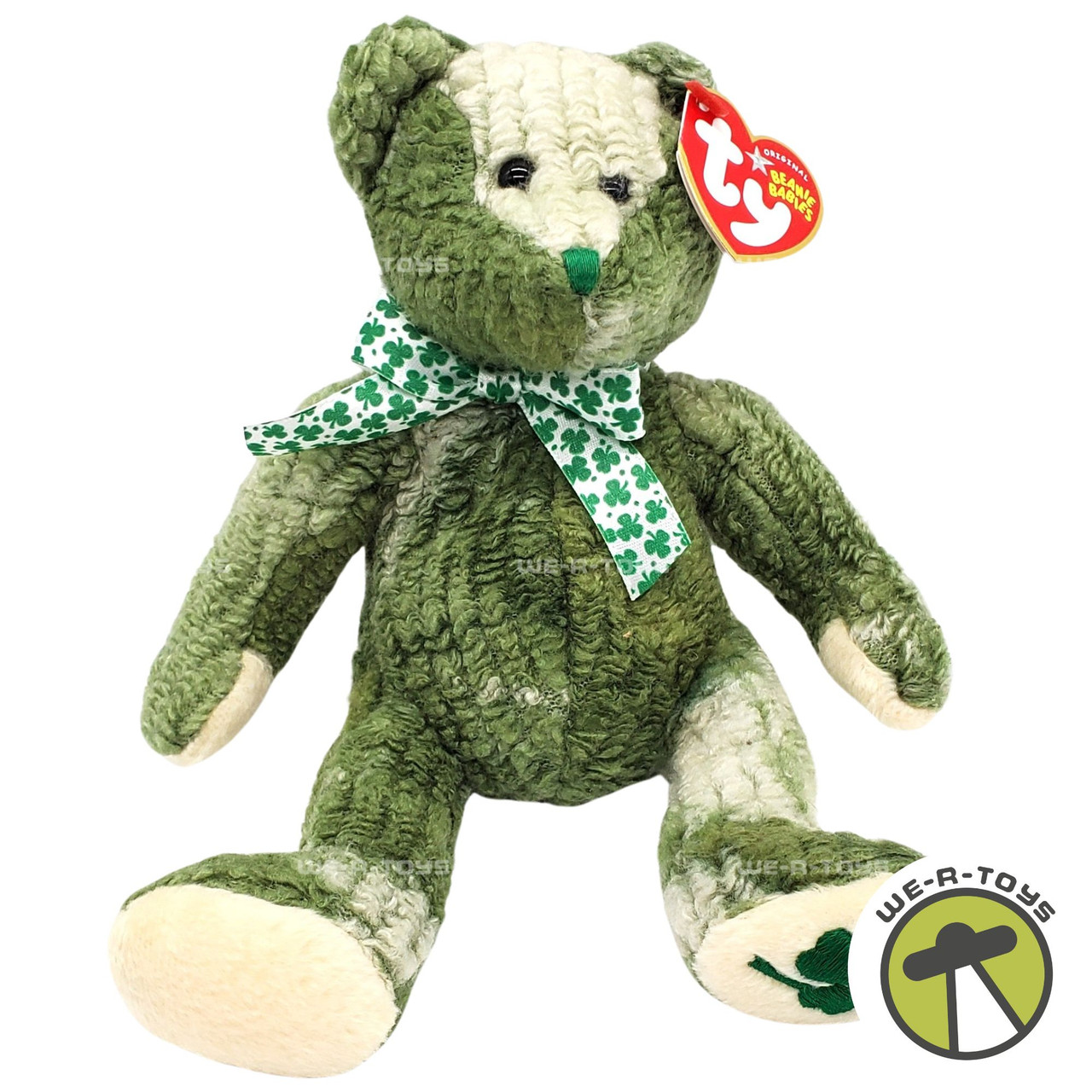 Ty Beanie Babies McWooly the Bear Patricks Day Plush 2004 We