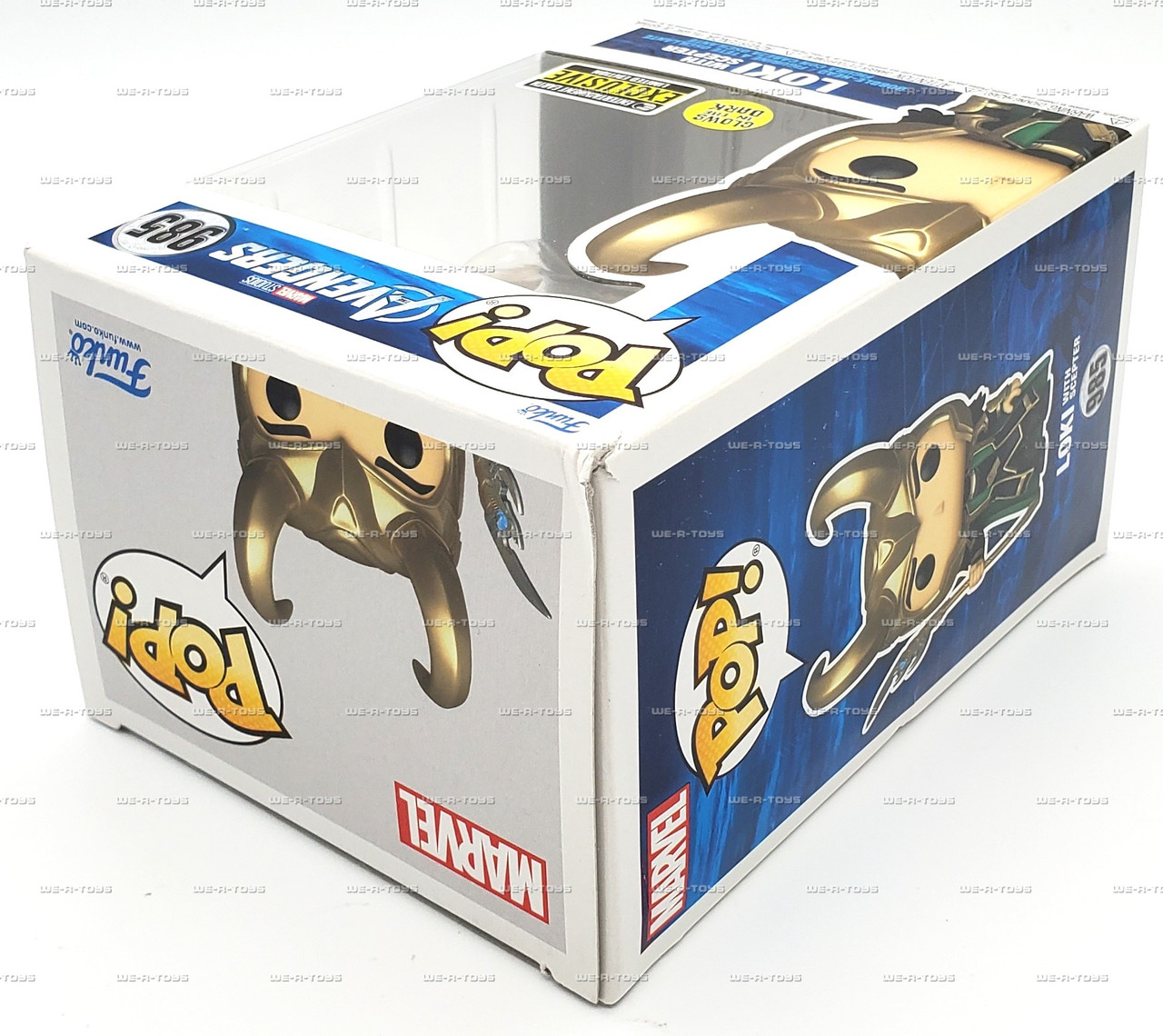 Funko POP Marvel Studios Avengers Loki with Scepter 985 Vinyl