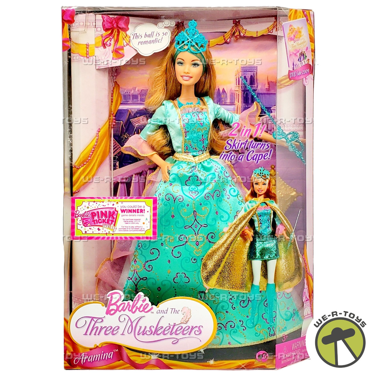 Aramina Barbie Barbie Musketeers Dolls Barbie Movie Aramina Barbie