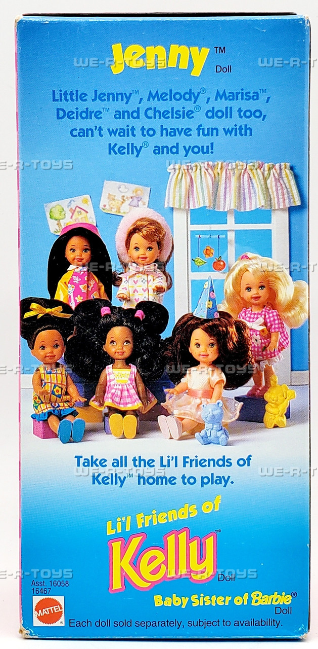 Barbie Jenny Doll Li'l Friend of Kelly 1996 Mattel 16467 - We-R-Toys