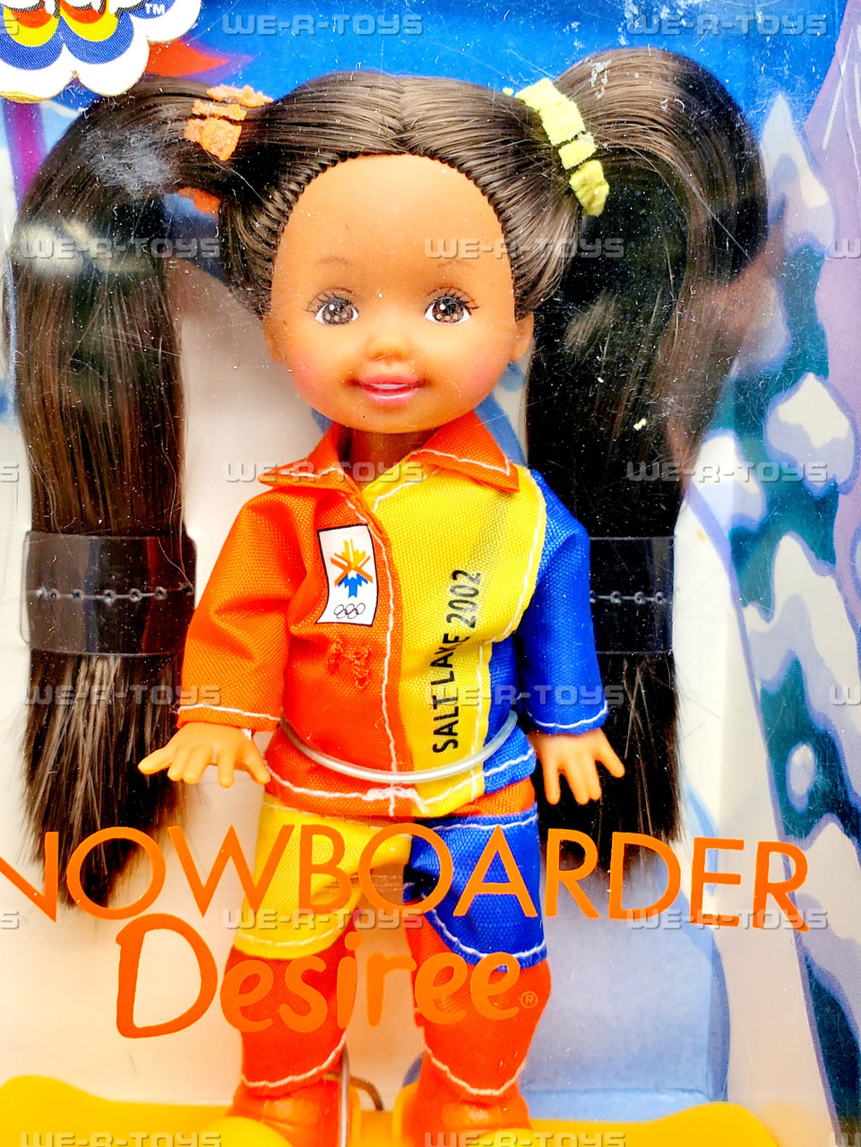 Barbie Kelly Club Snowboarder Desiree Doll Salt Lake 2002 Mattel