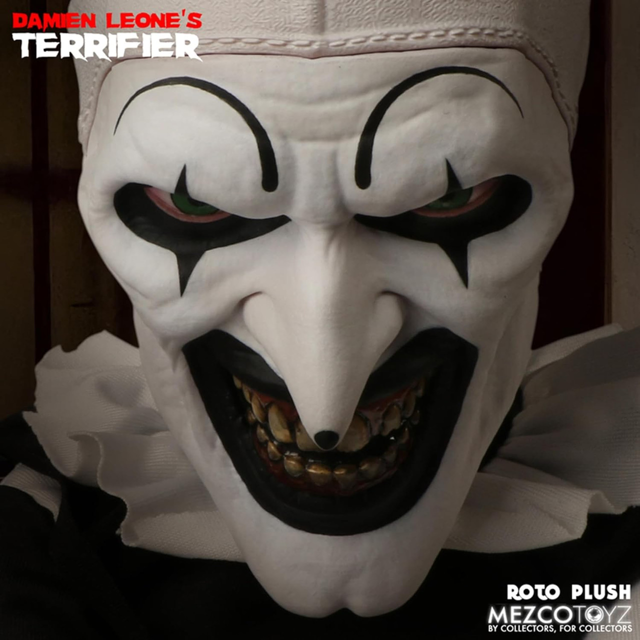 Terrifier Art the Clown 18 Inch Roto Plush from Mezco - We-R-Toys